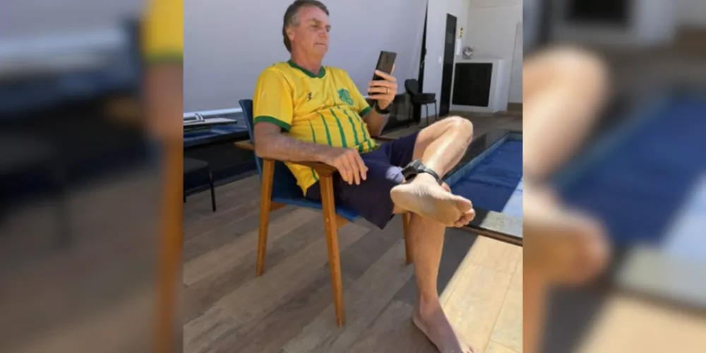 Ex-presidente da república, Jair Messias Bolsonaro (PL)