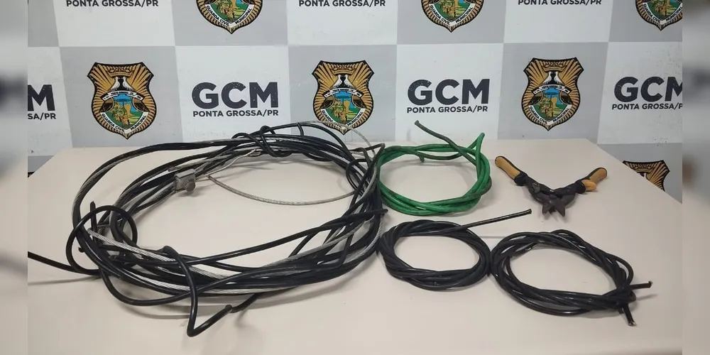 Guarda Civil realiza apreenssão de material roubado