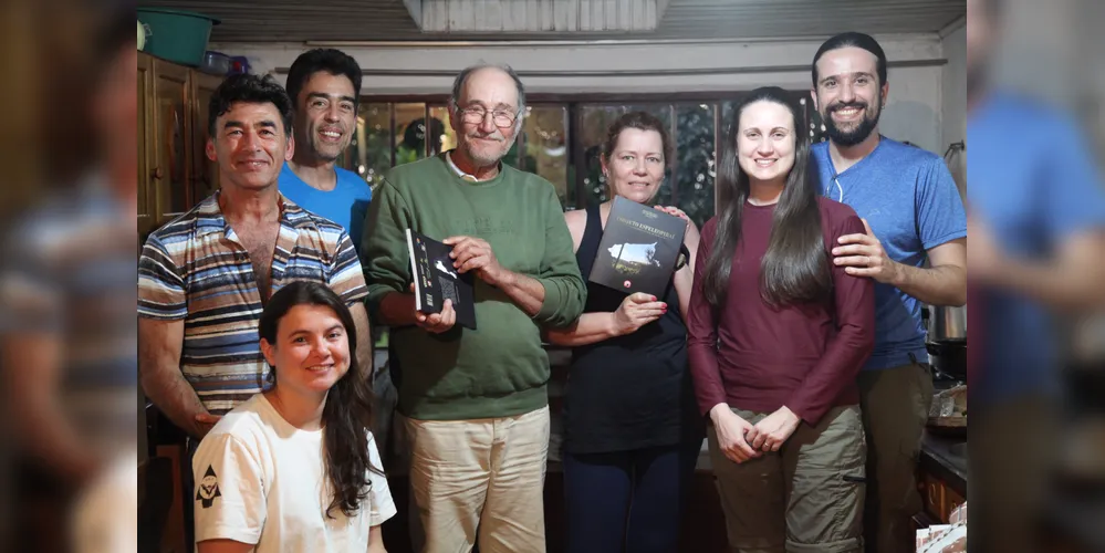 Parte da equipe do grupo universitário