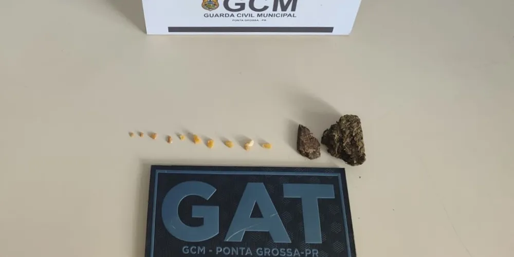 Droga foi apreendida