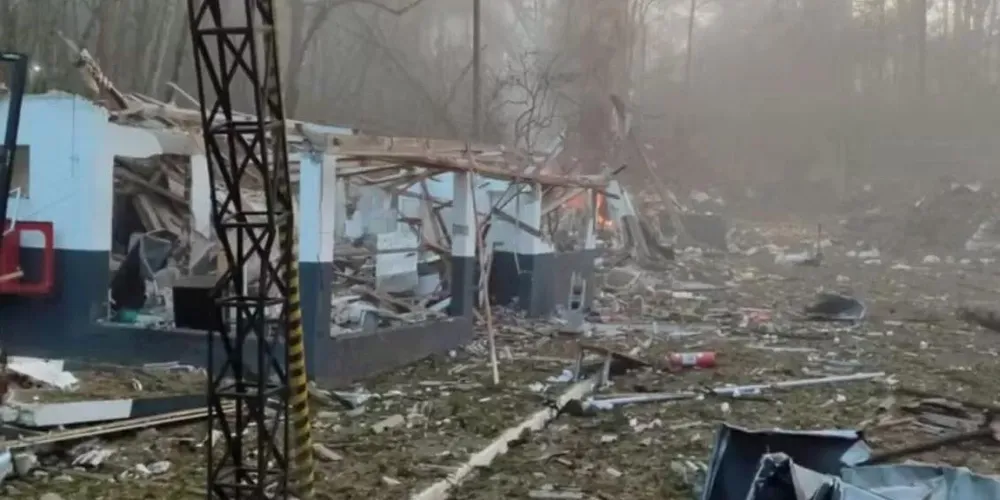 A explosão aconteceu durante uma troca de turno