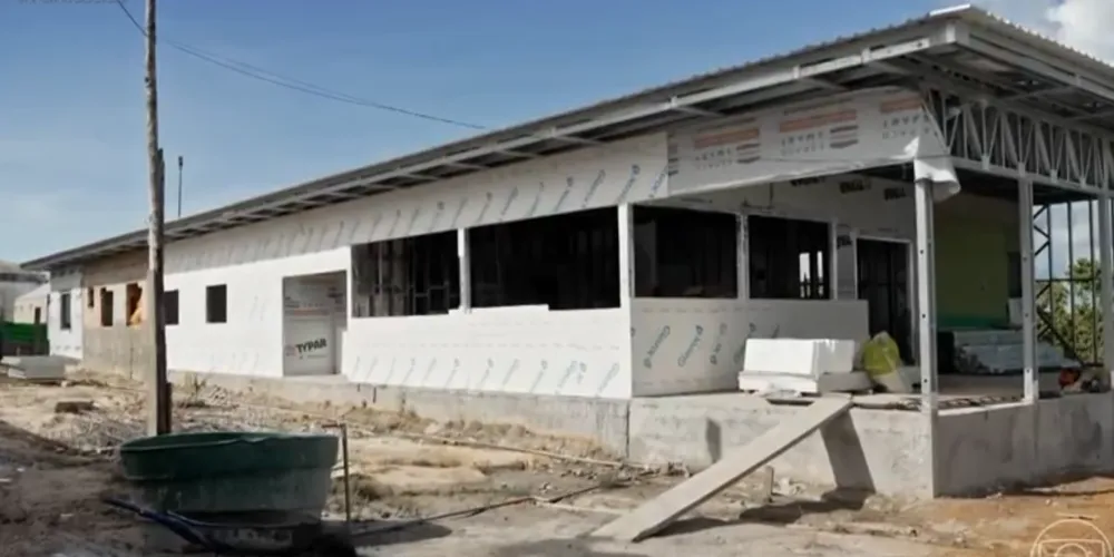 Obra é feita com tecnologia Light Steel Frame, da Espaço Smart, empresa ponta-grossense