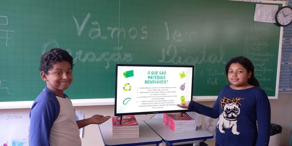 A videoaula especial do projeto Vamos Ler foi o ponto de partida das ações da turma