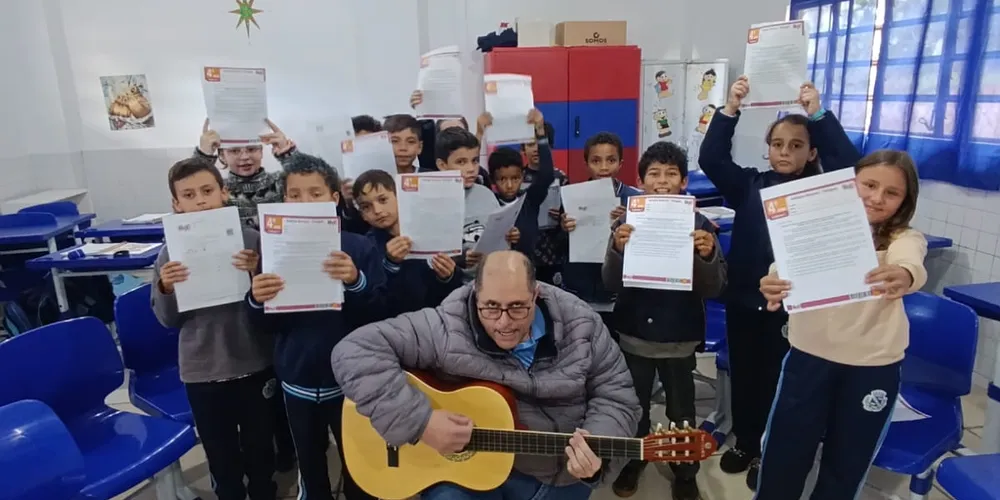 Trabalho desenvolveu habilidades artísticas