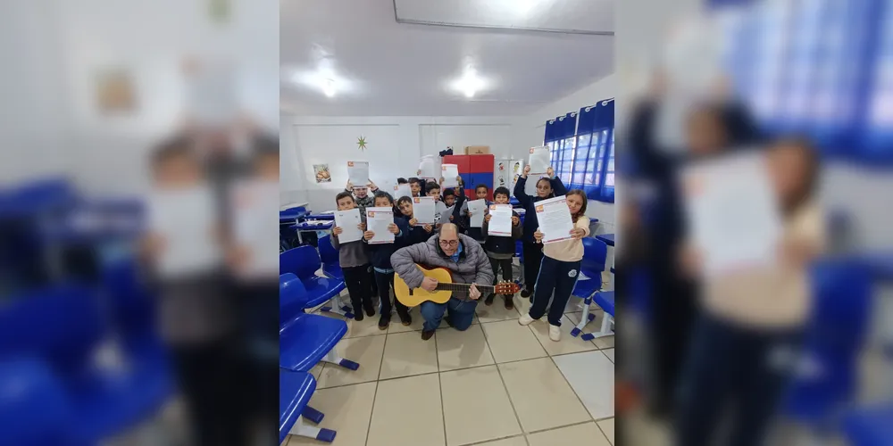 Trabalho desenvolveu habilidades artísticas