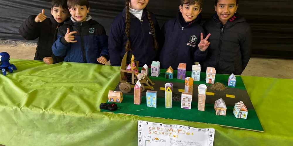 Protagonismo dos educandos foi marcante na execução dos trabalhos