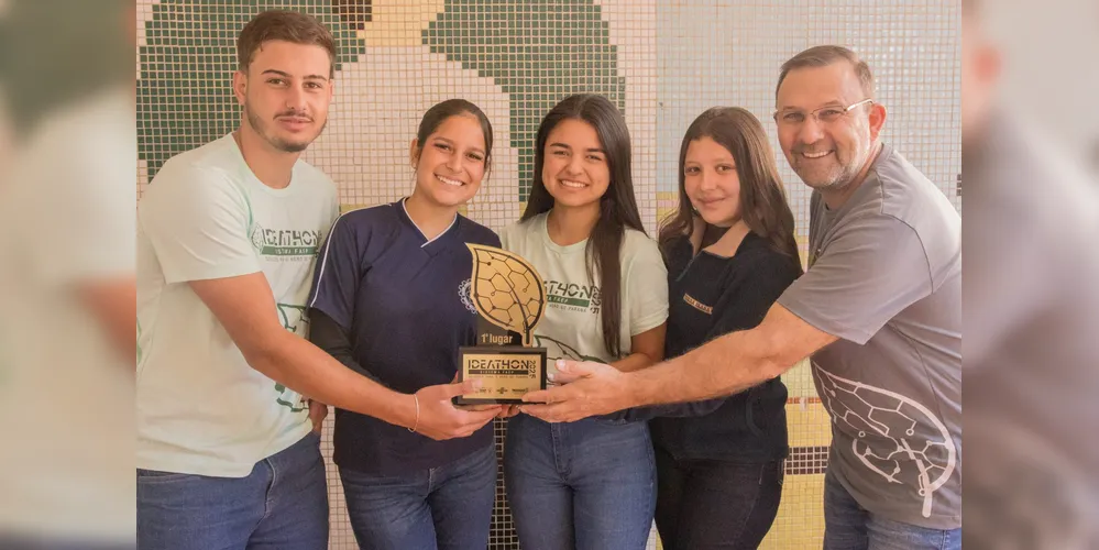 A equipe venceu o Ideathon, do Sistema Faep