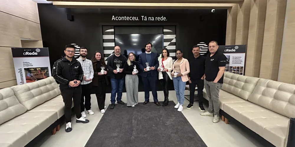 Agência Bons de Briga visita sede do Grupo aRede.