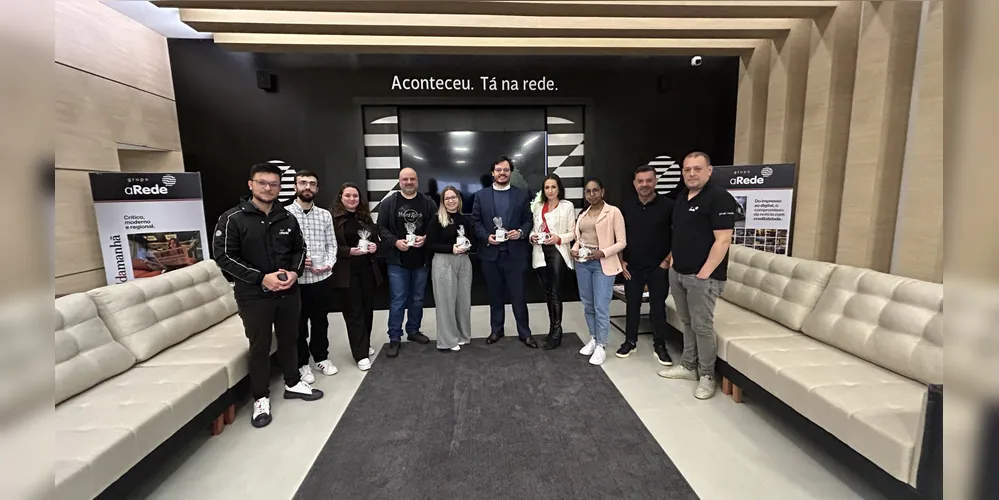 Agência Bons de Briga visita sede do Grupo aRede.