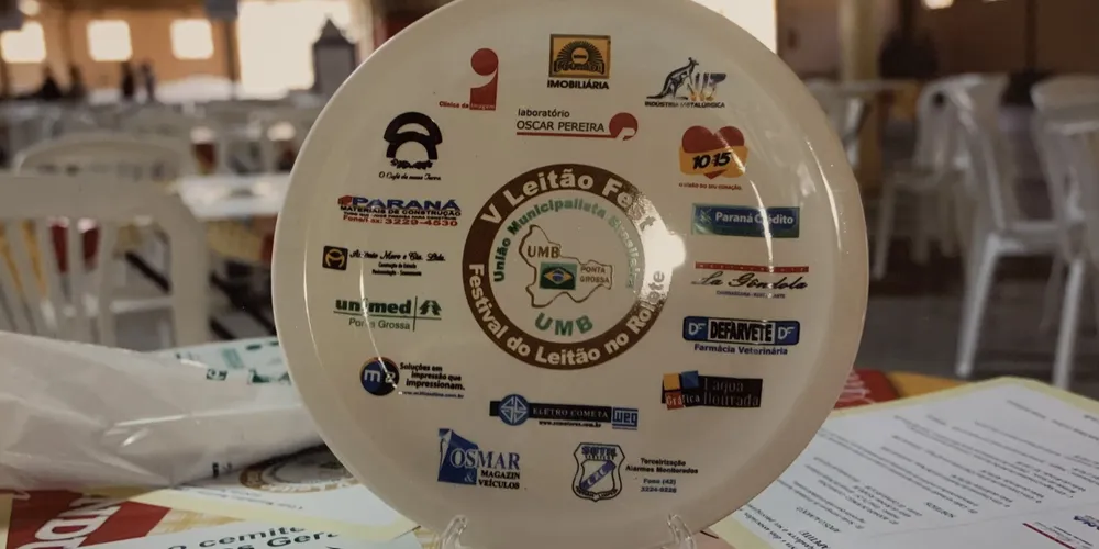 Prato da 5ª edição do Leitão-Fest