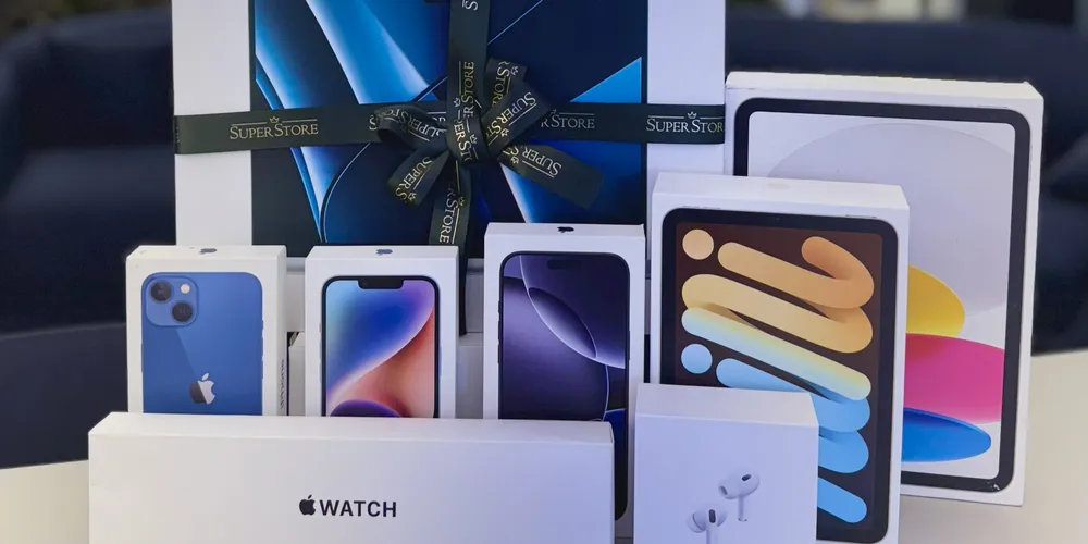 A SuperStore é especializada em produtos da Apple e oferece os melhores preços na negociação e em produtos novos