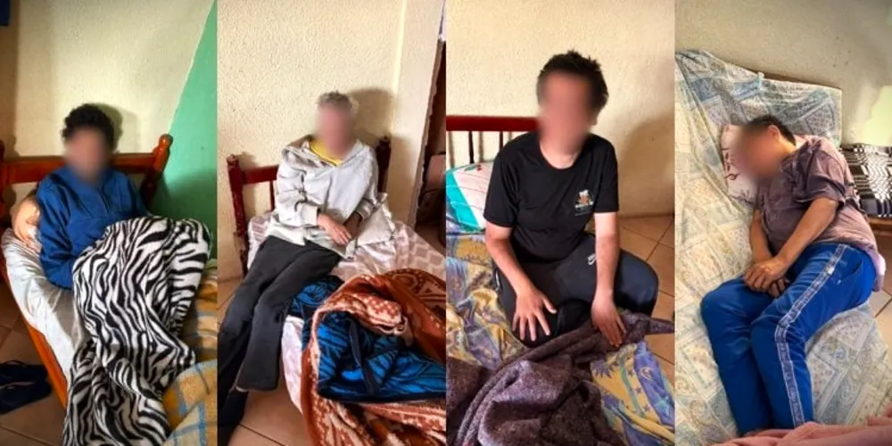 Acolhidos estavam em "condições insalubres e sofrendo maus-tratos"