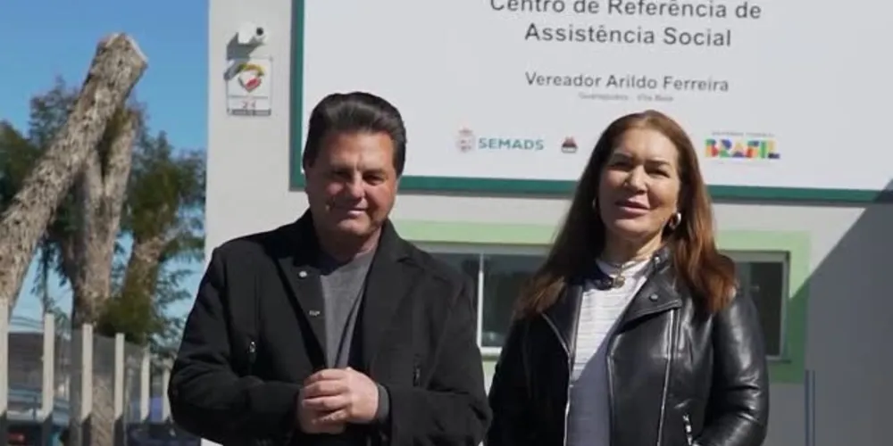 Denilson Baitala e Helena Francisca Alvas destacaram a importância do novo CRAS.