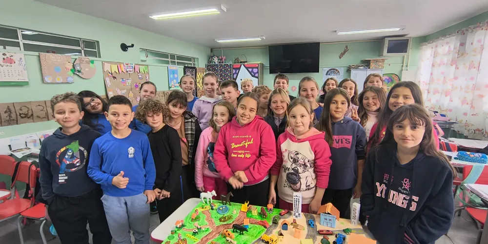 Proposta movimentou turma e trouxe dinâmica interdisciplinar