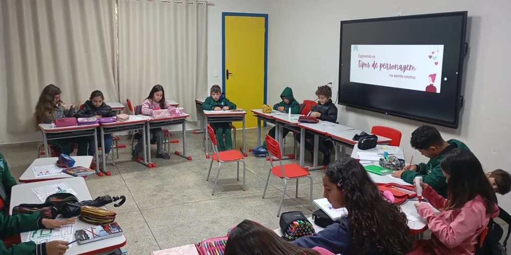 Confira a entrevista realizada pelos educandos em sala de aula