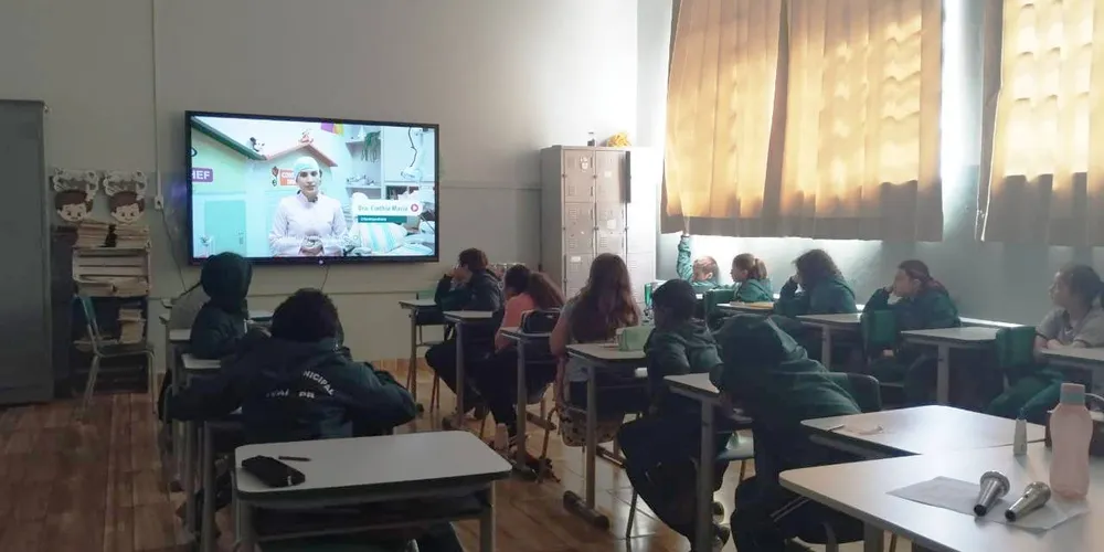 Conteúdo audiovisual levou importantes conceitos à sala de aula