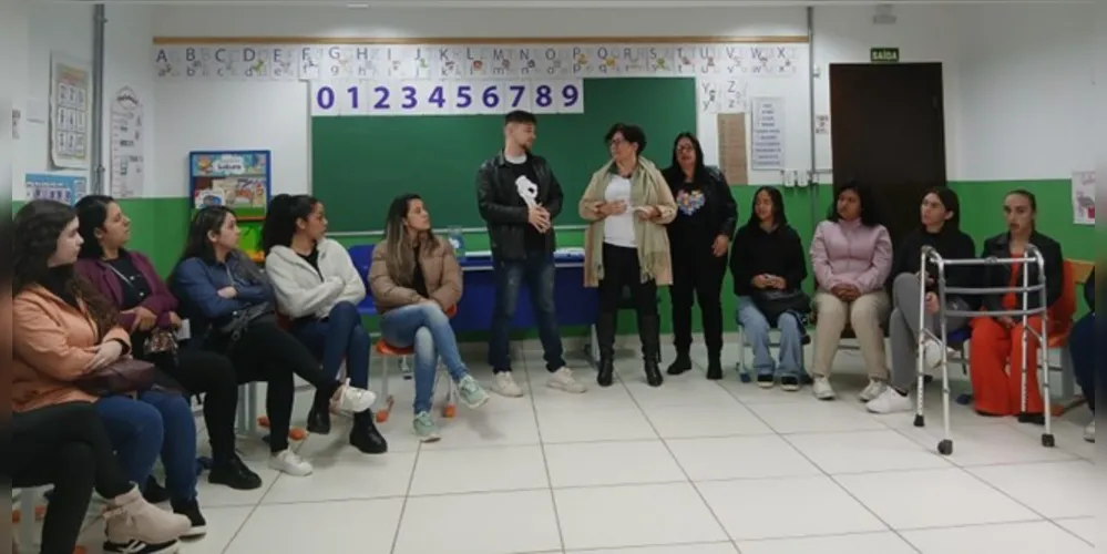 O evento reuniu profissionais da rede municipal de ensino