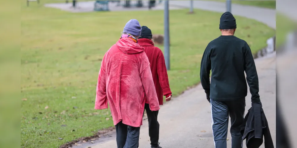 Massa de ar frio derrubou a temperatura em diversas cidades