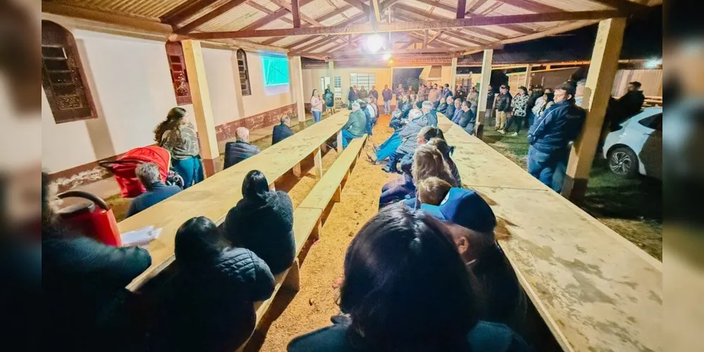 Audiência pública aconteceu na Capela do São João e reuniu moradores da região