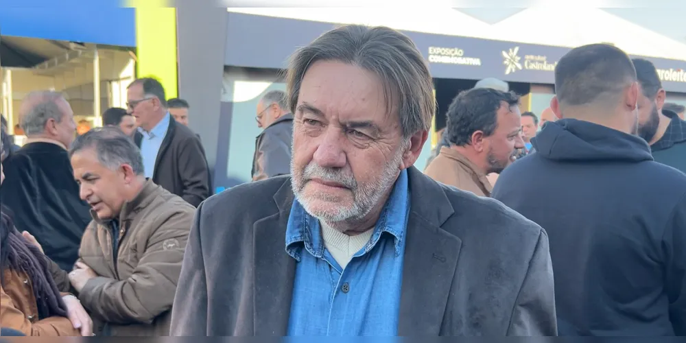 Prefeito Ivanor Muller (PP) durante entrevista para o Portal aRede.