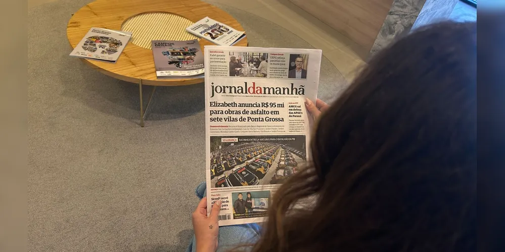 Jornal da Manhã mantém a tradição de sete décadas e incorpora projetos de sucesso, como o Livro-Anuário regional e a revista PG Competitiva