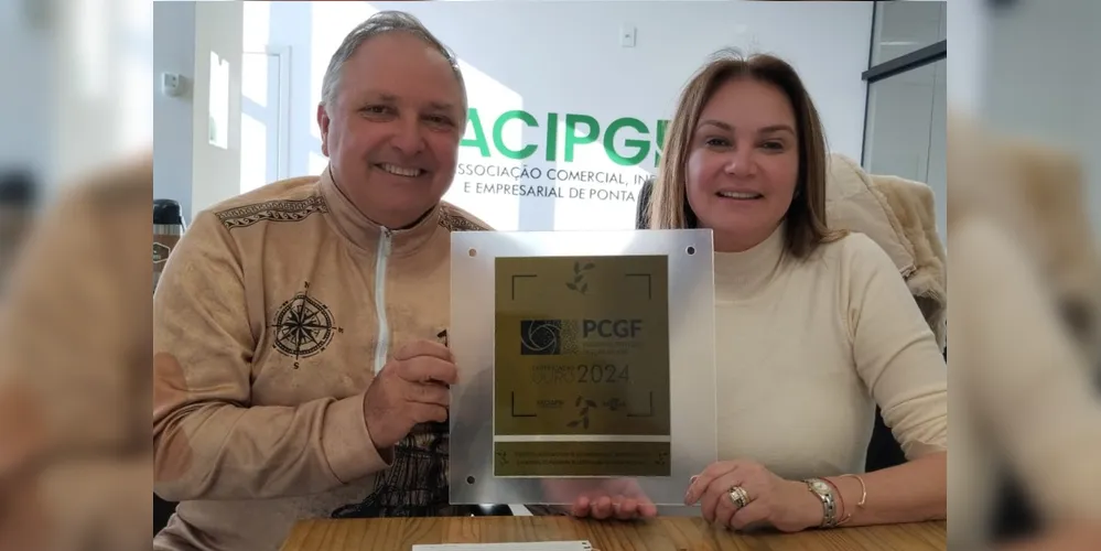 Acipg recebe Certificação Ouro no PCGF e reforça compromisso com excelência em gestão