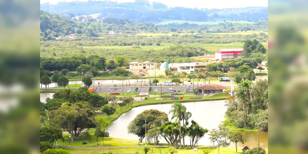 A carreta estará localizada no Parque Lacustre