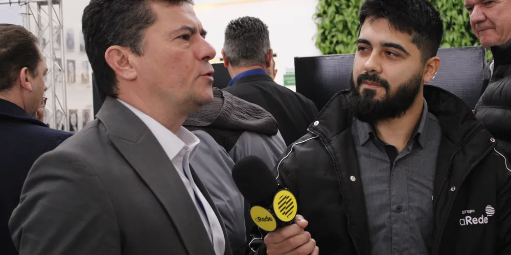 Senador Sergio Moro (União) prestigiou o evento