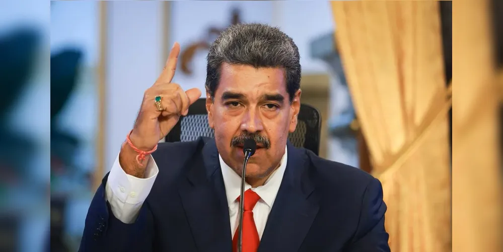 Maduro durante discursso