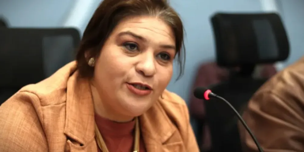 Vereadora Enfermeira Marisleidy, do Partido da Mulher Brasileira