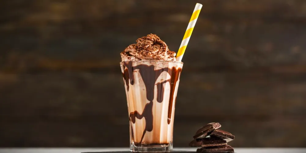Serão oferecidos mais de 30 sabores de milkshake