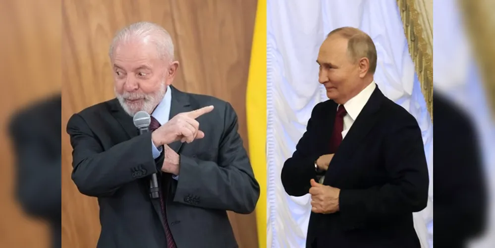 Putin parabenizou Lula por cúpula de líderes no Rio de Janeiro