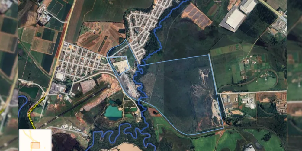 Espaço também deve ser utilizado implantação de empresas e construção de moradias