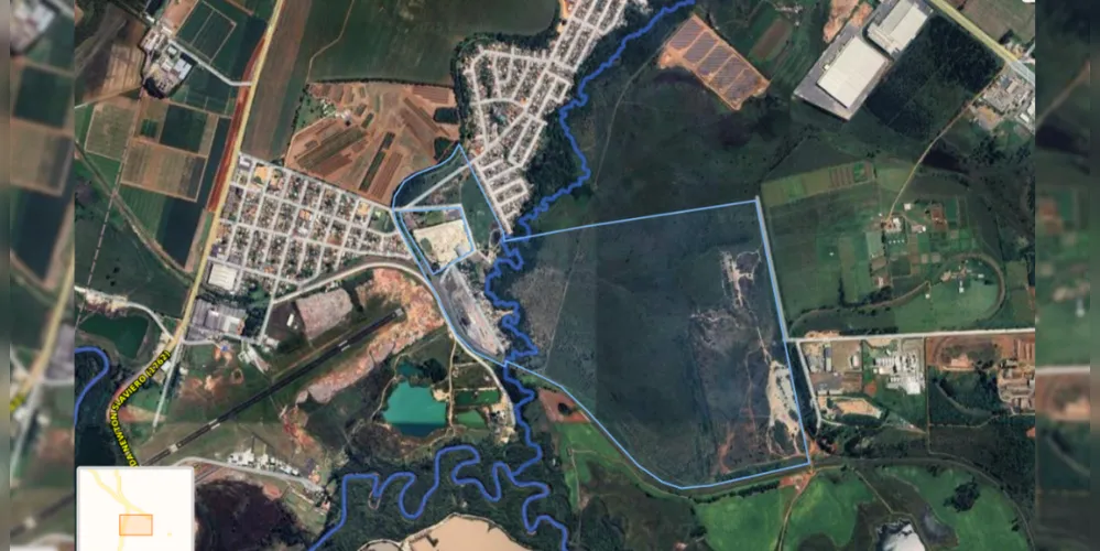 Espaço também deve ser utilizado implantação de empresas e construção de moradias