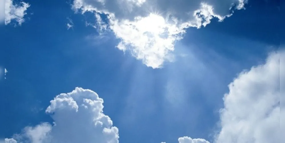 Céu deverá ter nebulosidade na parte da tarde