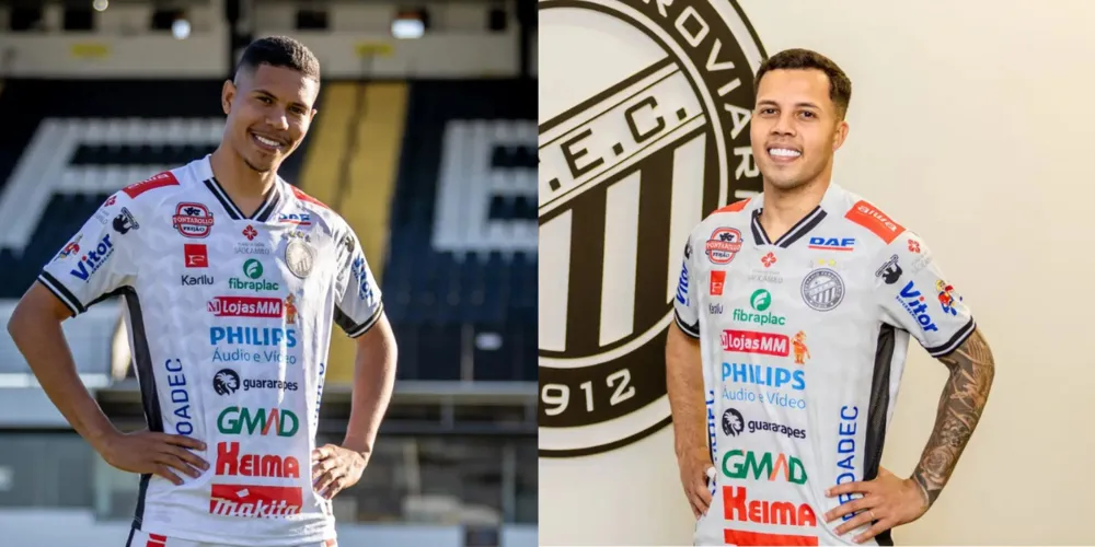 Na imagem: Vitor Pernambuco, a esquerda; e Matheus Souza, a direita