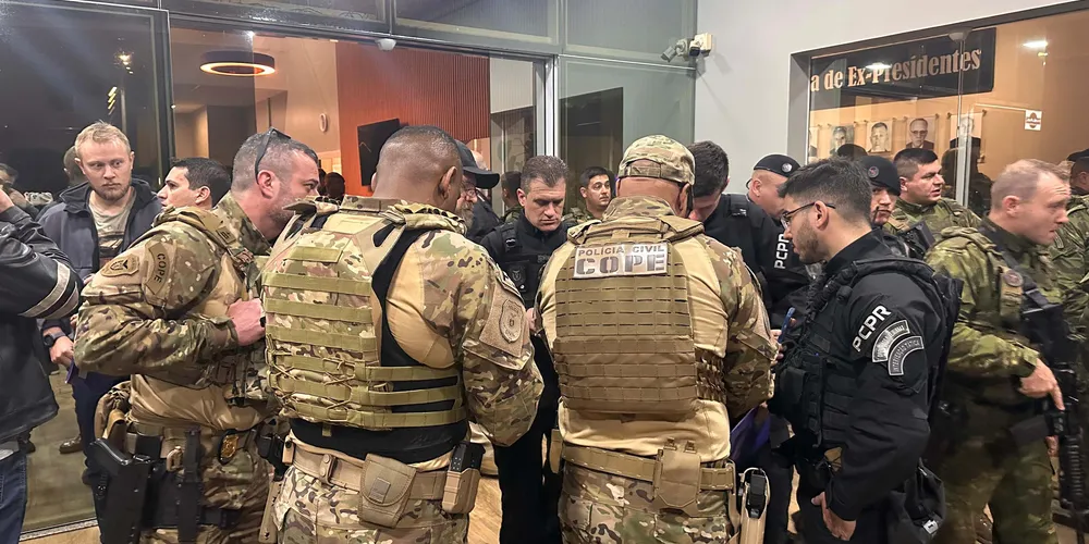 Cerca de 150 policiais participam da ofensiva