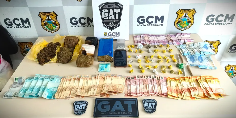 Drogas foram encaminhadas à delegacia do Município