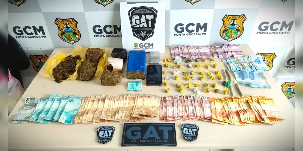 Drogas foram encaminhadas à delegacia do Município
