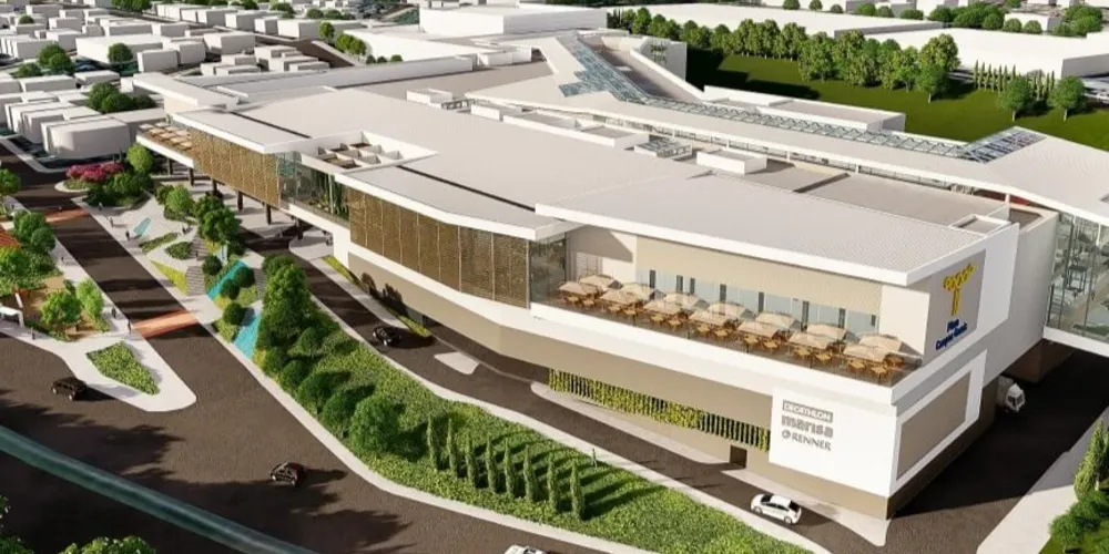 Perspectiva do novo shopping de Ponta Grossa