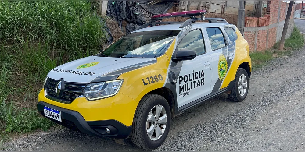 Polícia Militar foi até a residência atender a ocorrência
