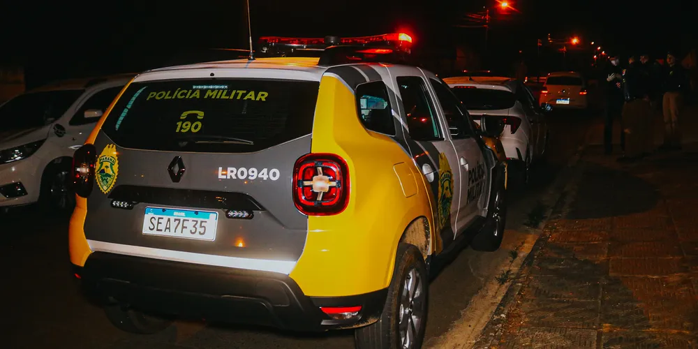 A PM foi até o local para atender a ocorrência