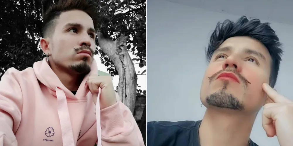 O jovem tem problemas de depressão