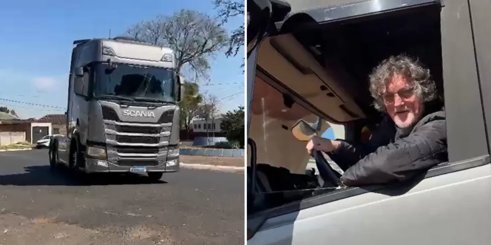 O pároco da comunidade, padre Joel Nalepa pegou no volante e convidou a comunidade para participar.