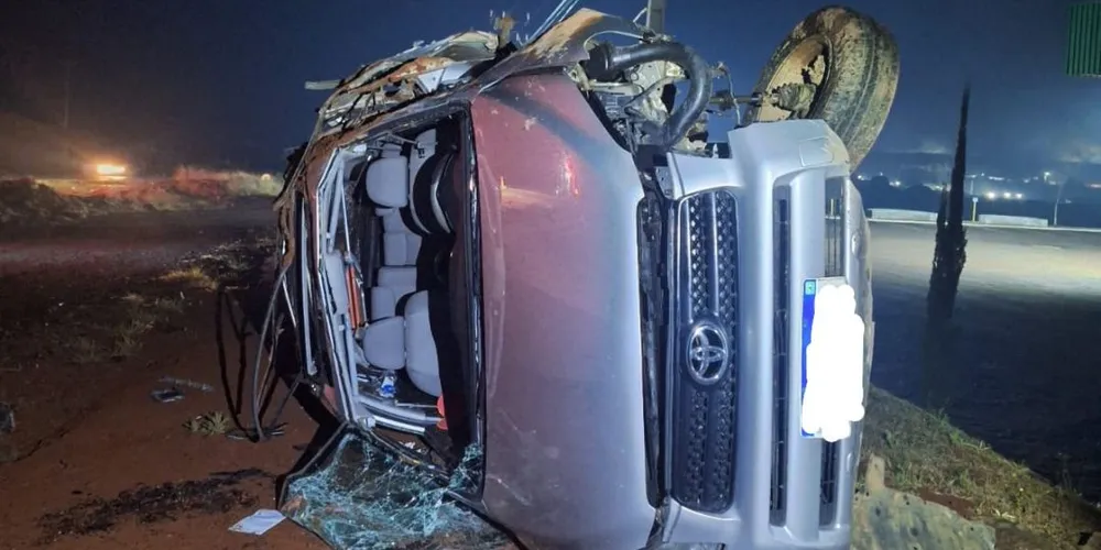 O acidente resultou em danos no veículo