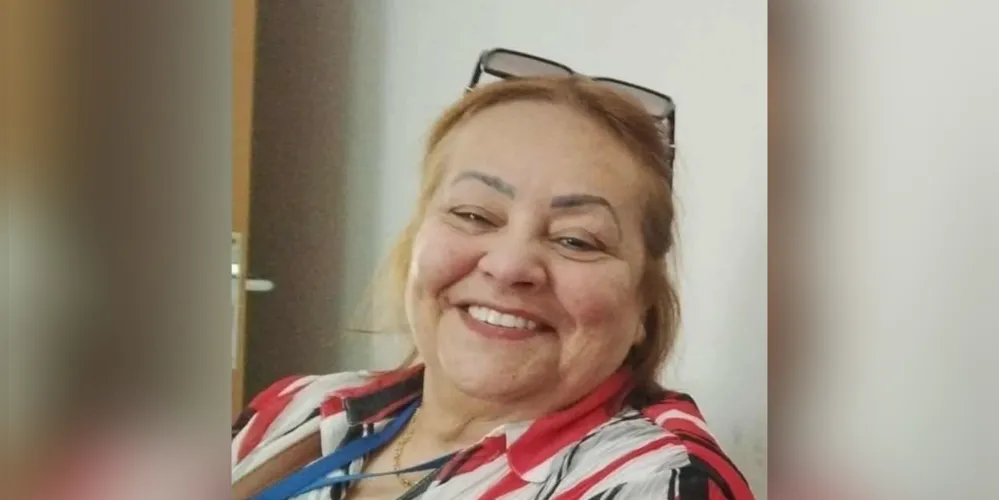 A professora faleceu na manhã desta quarta no Hospital Santa Casa de Ponta Grossa