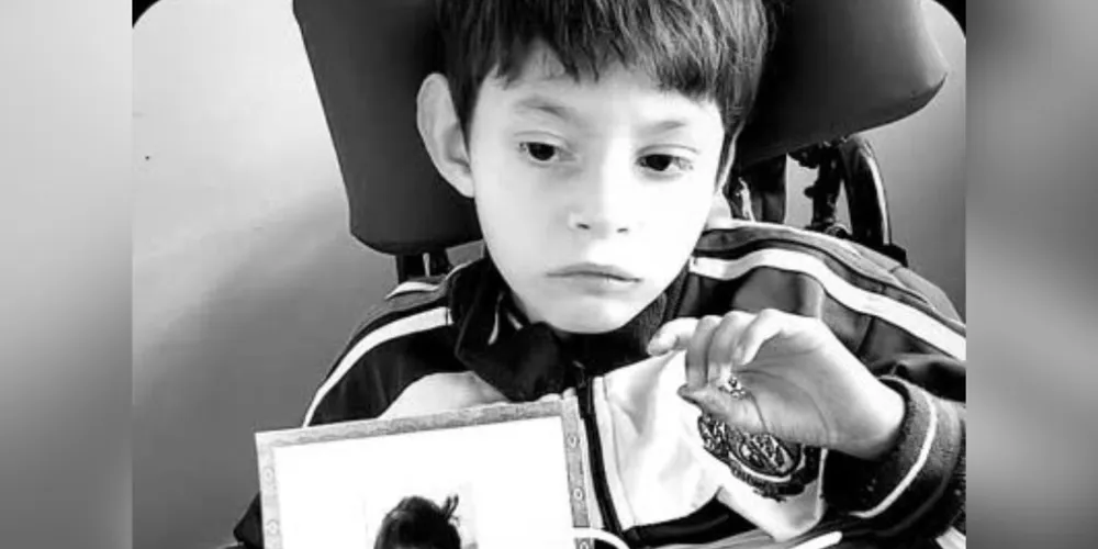 Rodrigo Gabriel dos Santos, de 9 anos, faleceu no local