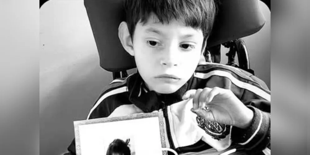 Rodrigo Gabriel dos Santos, de 9 anos, faleceu no local