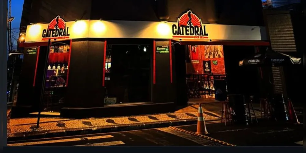 Catedral Rock Bar estava situado na rua Santana
