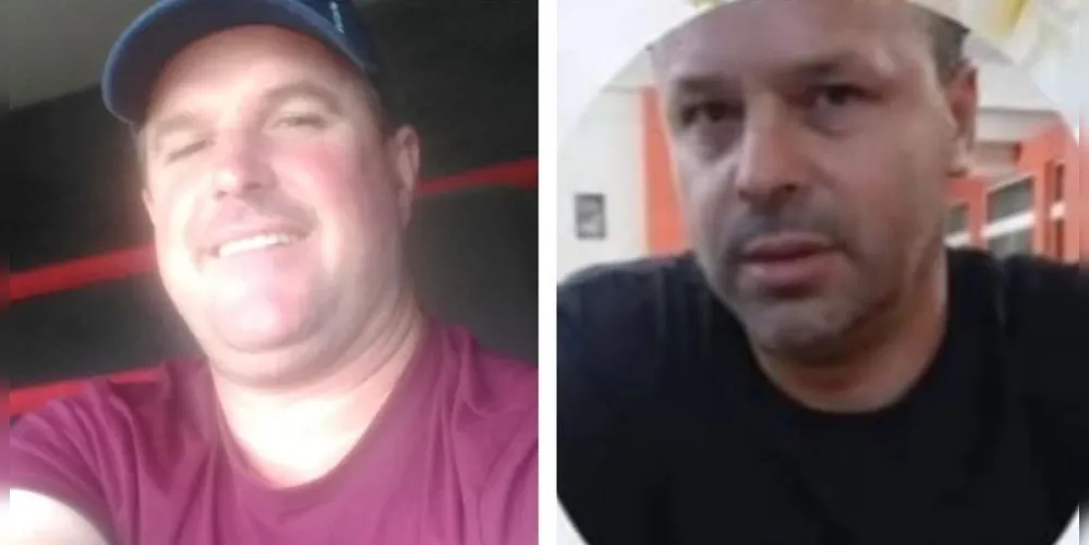 Adilson Luiz Salvador, de 44 anos (esquerda) e Hélio Soares de Oliveira, de 47 anos (direita).